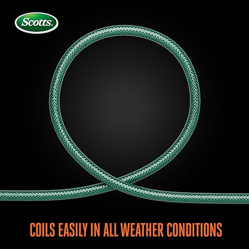 Miniatura 7 de Scotts Manguera de jardín de 50 pies  58 pulgadas de diámetro, construcción de 4 capas, 300 PSI, manguera de agua de alta presión, fácil de enrollar