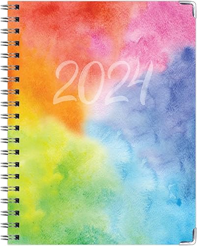 Miniatura 8 de Global Printed Products Agenda 2024 de tapa dura (noviembre de 2023 a diciembre de 2024) agenda diaria, semanal, mensual, anual, de 8.5 x 11