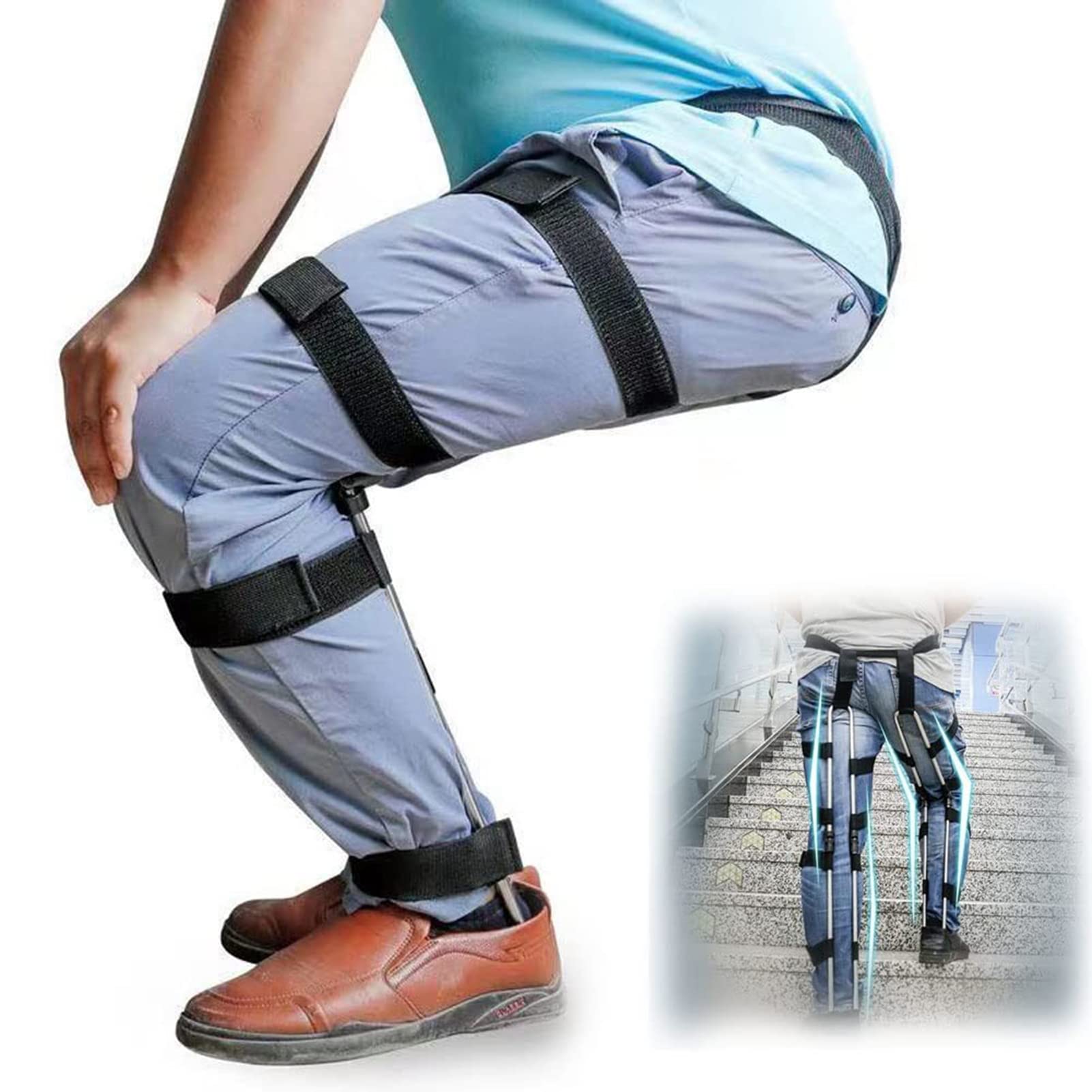 Exosquelette de chaise invisible portable pour tabouret de camping