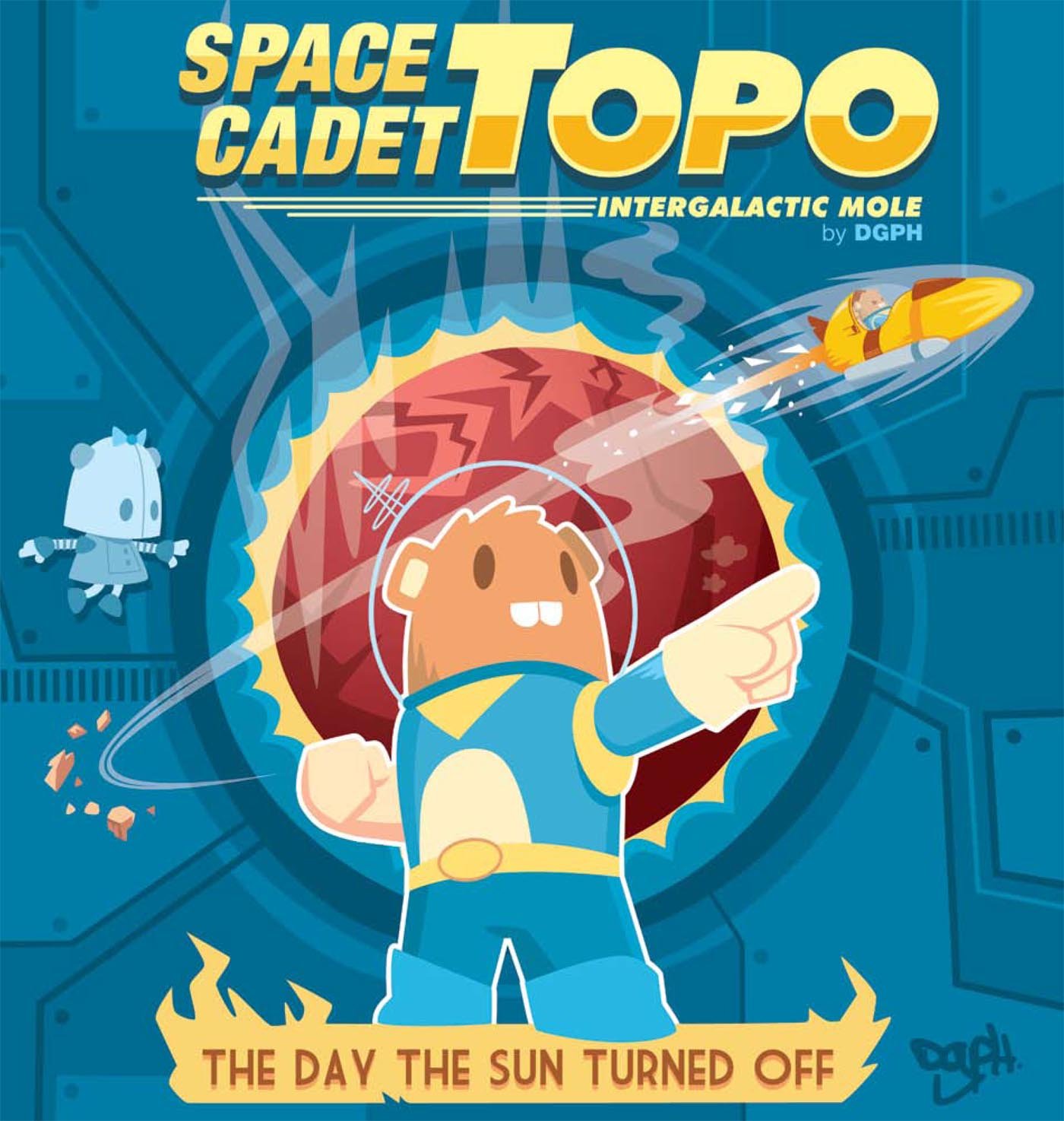 Space Cadet Topo: The Day the Sun Turned Of