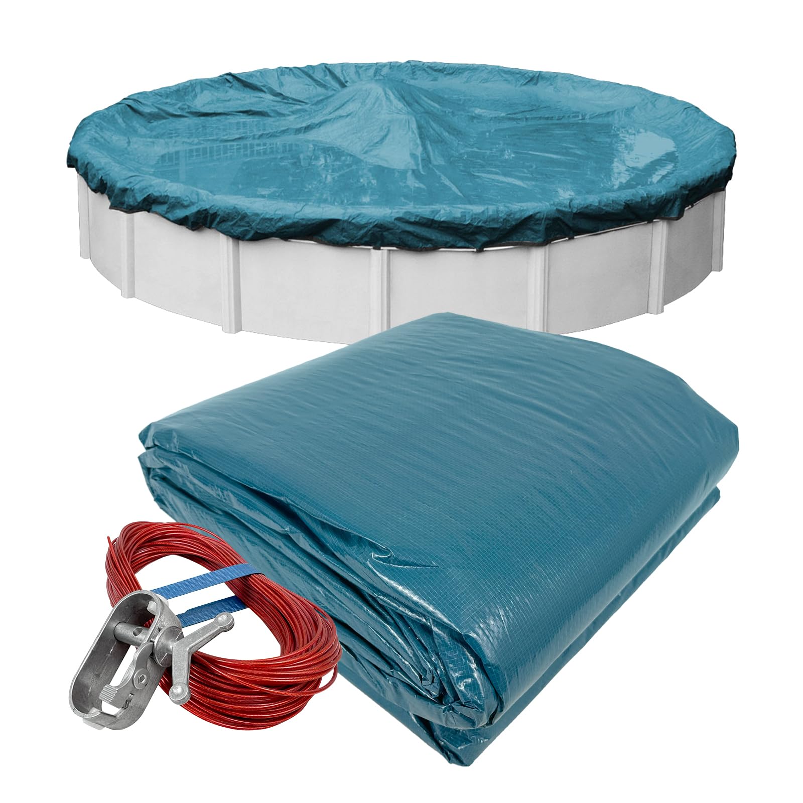 Robelle Winter-Poolabdeckung 7,3 m blau