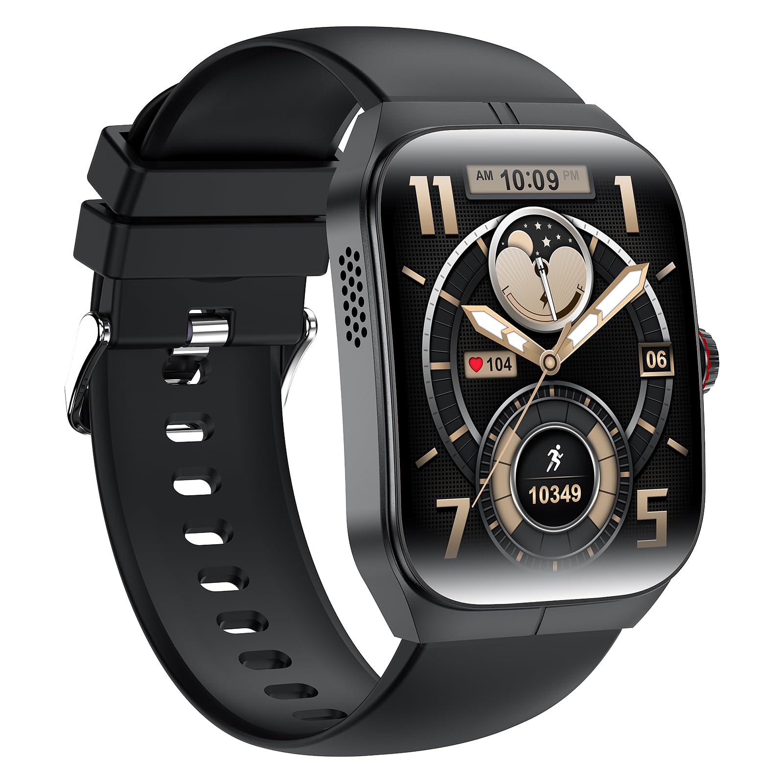 Curved Screen Smart Watch Sport Fitness Tracker Call Message Notification Health Monitoring for Android iOS