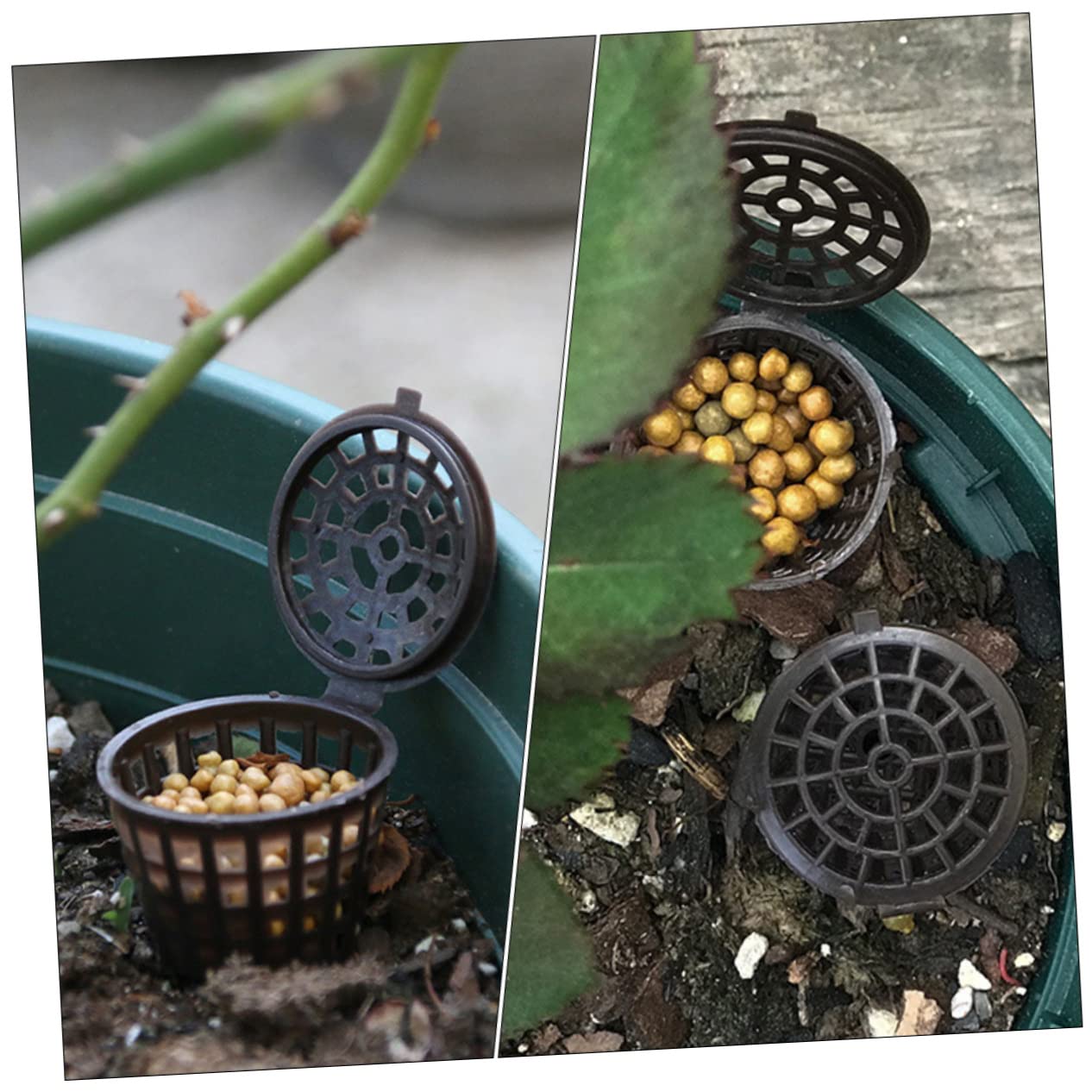 POPETPOP 150pièces Boîte à Engrais Pour Plantes Pot Fertilisation Automatique Bonsai Outils De Jardinage Et Réutilisables