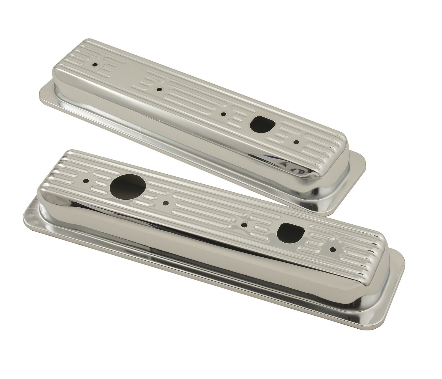 Amazon.co.jp: Mr. Gasket 9847 クロムメッキバルブカバーキャップ
