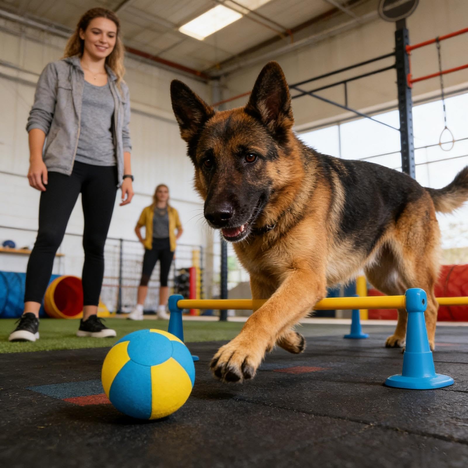 Herding Ball – Ballon mobile interactif – 20,5 x 13 x 13 cm – Jouet pour chien – pour jouer en plein air, stress, tension, ennui, stimulation, enrichissement