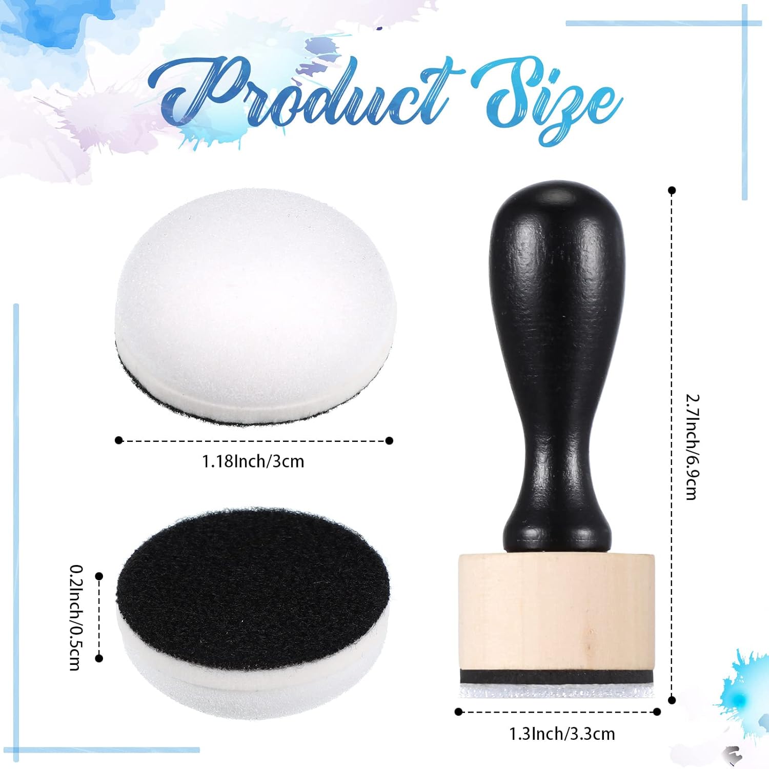 Mini Round Ink Blending Tool Set - Image 3