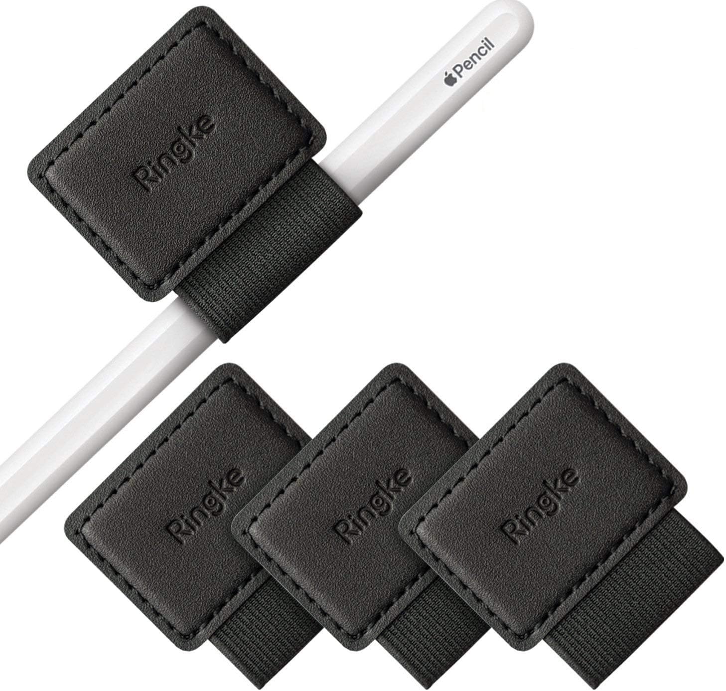 Ringke Pen Holder Self Adhesive Pen Loop (2 pack) Black