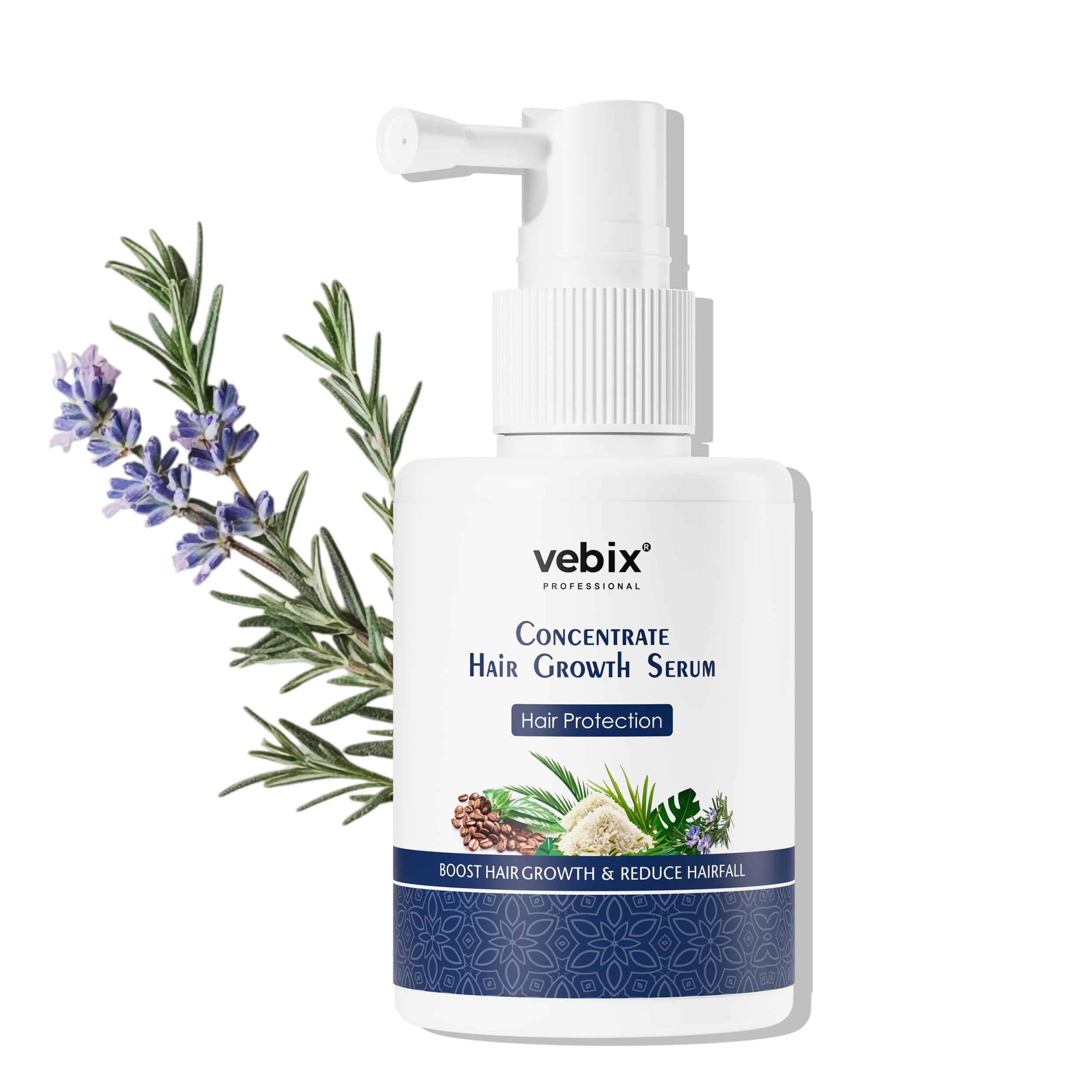 Hair Growth Serum Concentrate - 3% Redensyl, 4% Anagain, 2% Baicapil, Caffeine — Flash AI Score 89/100