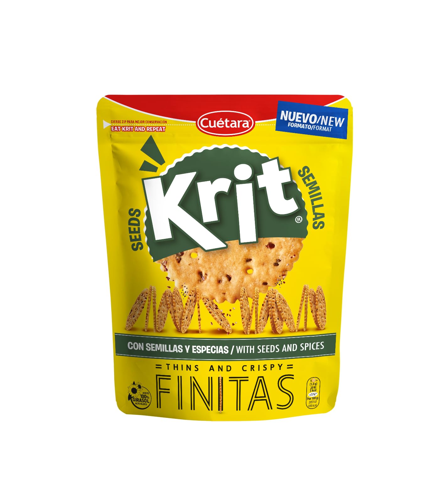 Krit Finas Semillas 150g