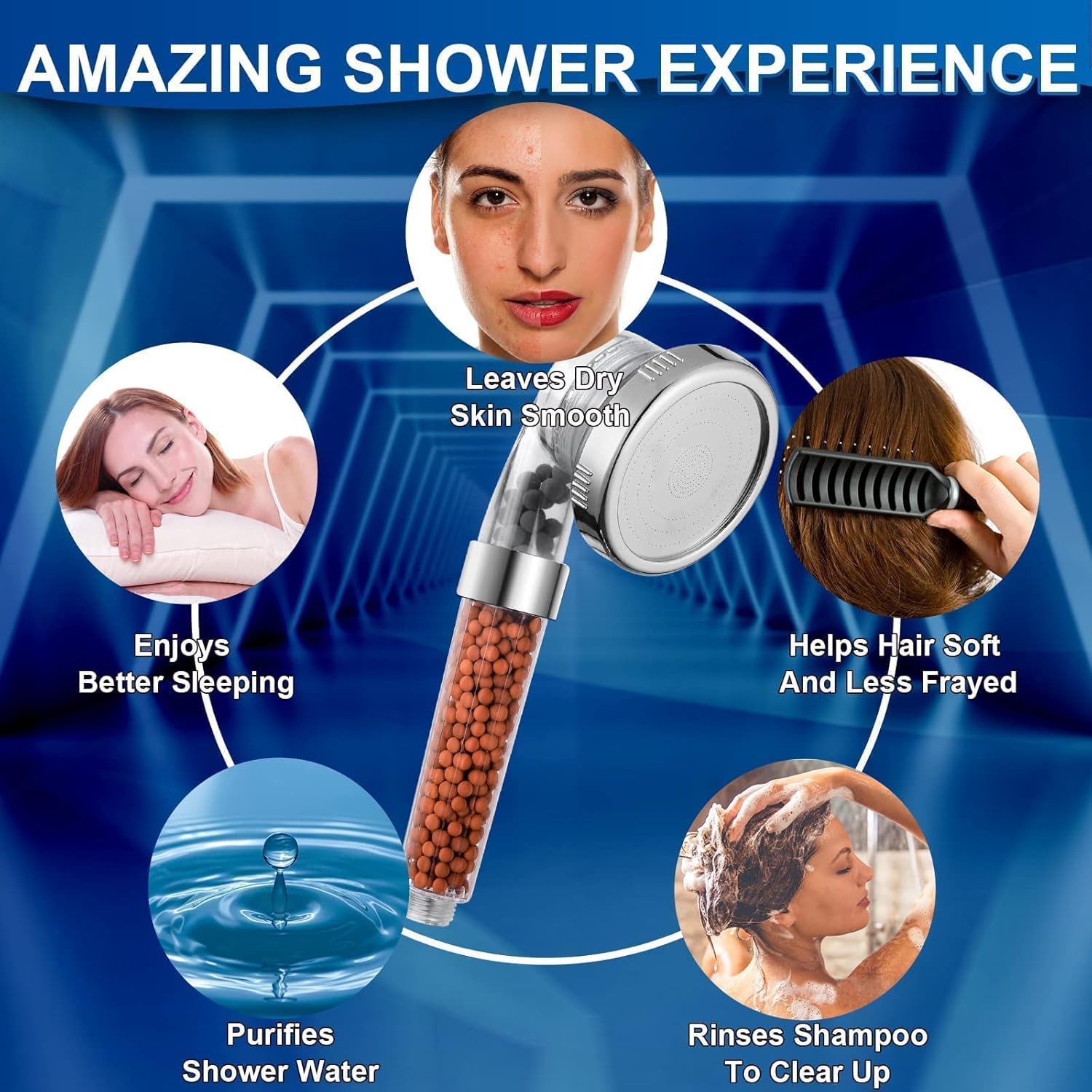 EcoFriendly Shower Head Joyfullift