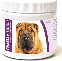 Vista 40 de Healthy Breeds Multivitamínico siberiano Husky para perros, suplemento diario recomendado por veterinarios, sabor a tocino, 60 masticables suaves
