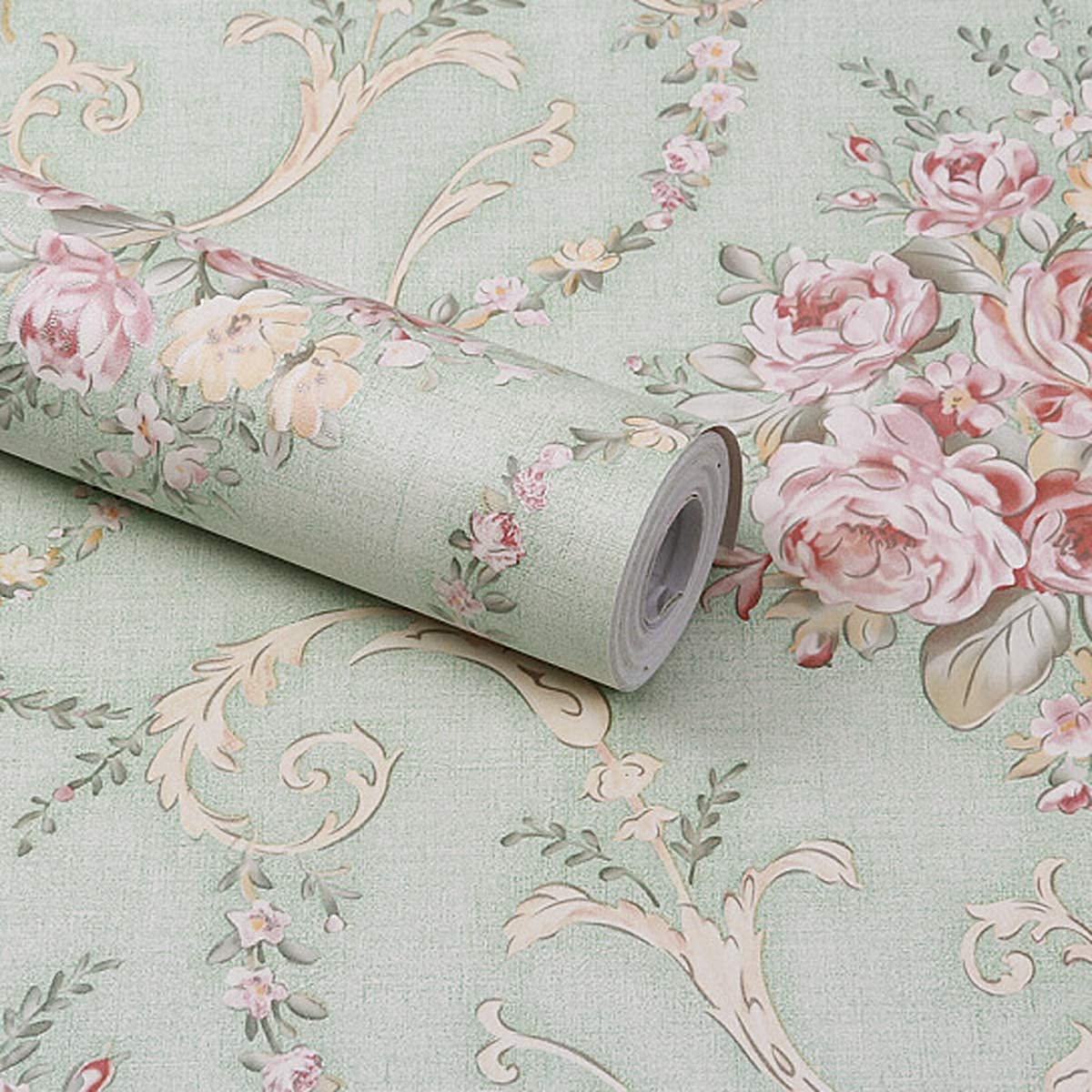 See full amazon price history chart for FOKRIM Green Pink Rose Wallpaper for Wall Sticker for Home,Office 45x300cm Sticker Wallpaper Peel and Stick Hexagon Removable Self Adhesive Waterproof Wallpaper(Pack of 1) FOKRIM Green Pink Rose Wallpaper for Wall Sticker for Home,Office 45x300cm Sticker Wallpaper Peel and Stick Hexagon Removable Self Adhesive Waterproof Wallpaper(Pack of 1) (B0CSMSGKJG) Amazon Price History, Amazon Price Tracker