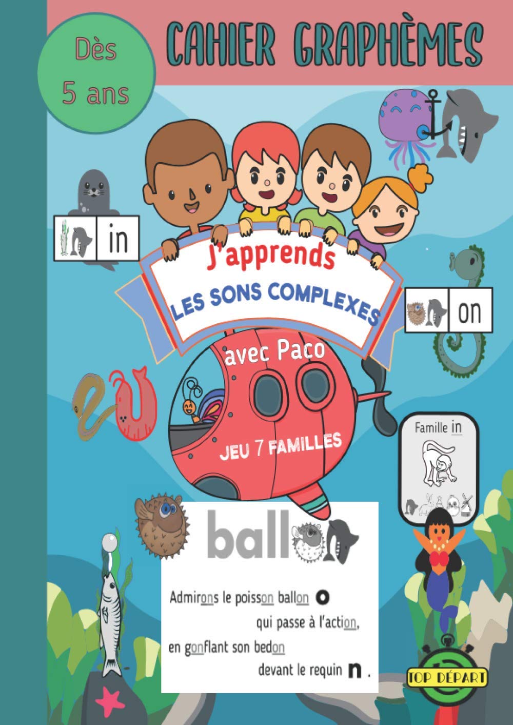 Cahier des sons complexes Complex Sounds Workbook - Educational Images ...
