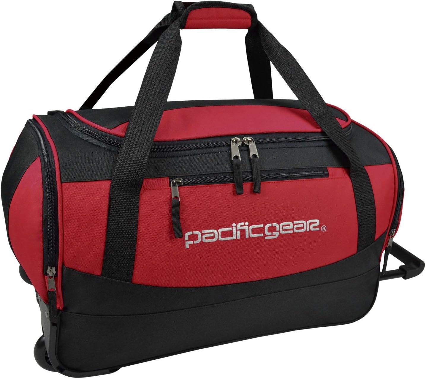 Gala 12" 2 Wheeled Carry-On Duffel Color: Red