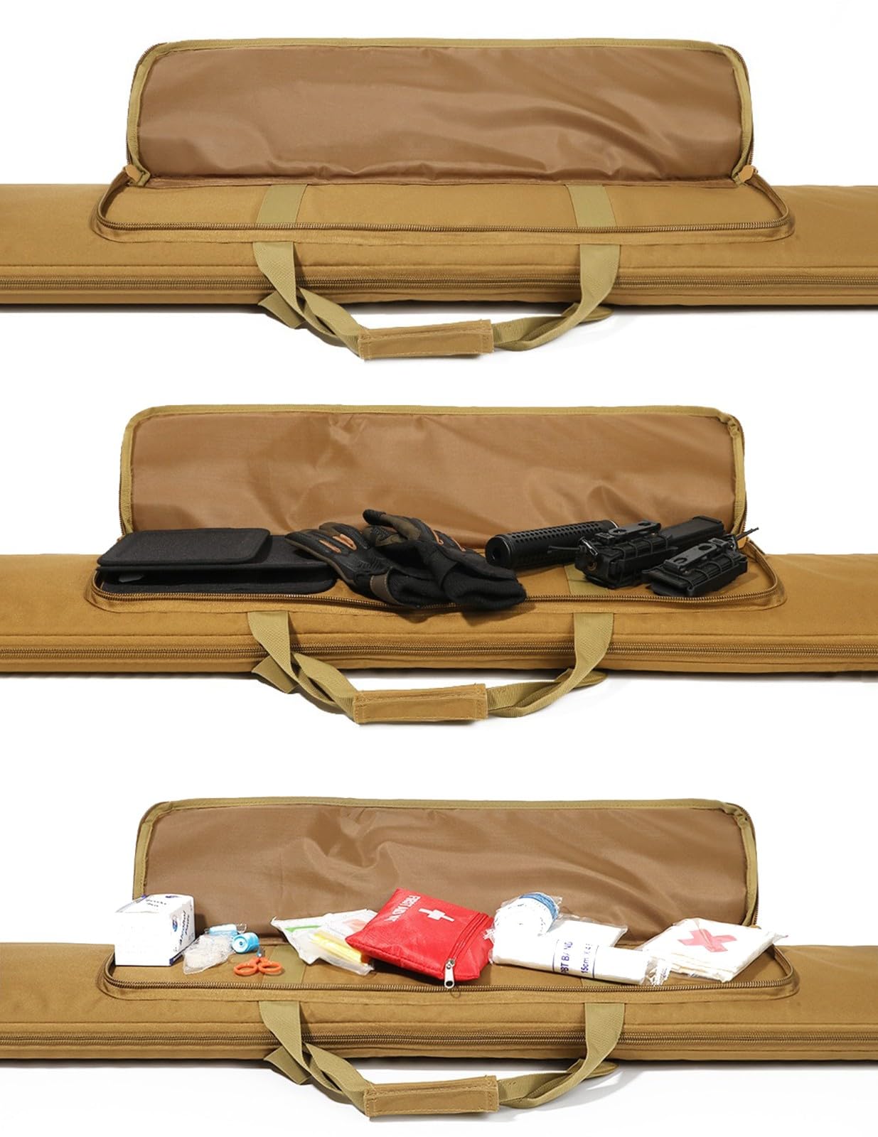 Taktische Gewehrtasche, Gepolsterter Gewehrrucksack, Gewehrtasche, Gun Bag Futteral Für Jagdausrüstung Aufbewahrung Und Transport Von Schusswaffen C