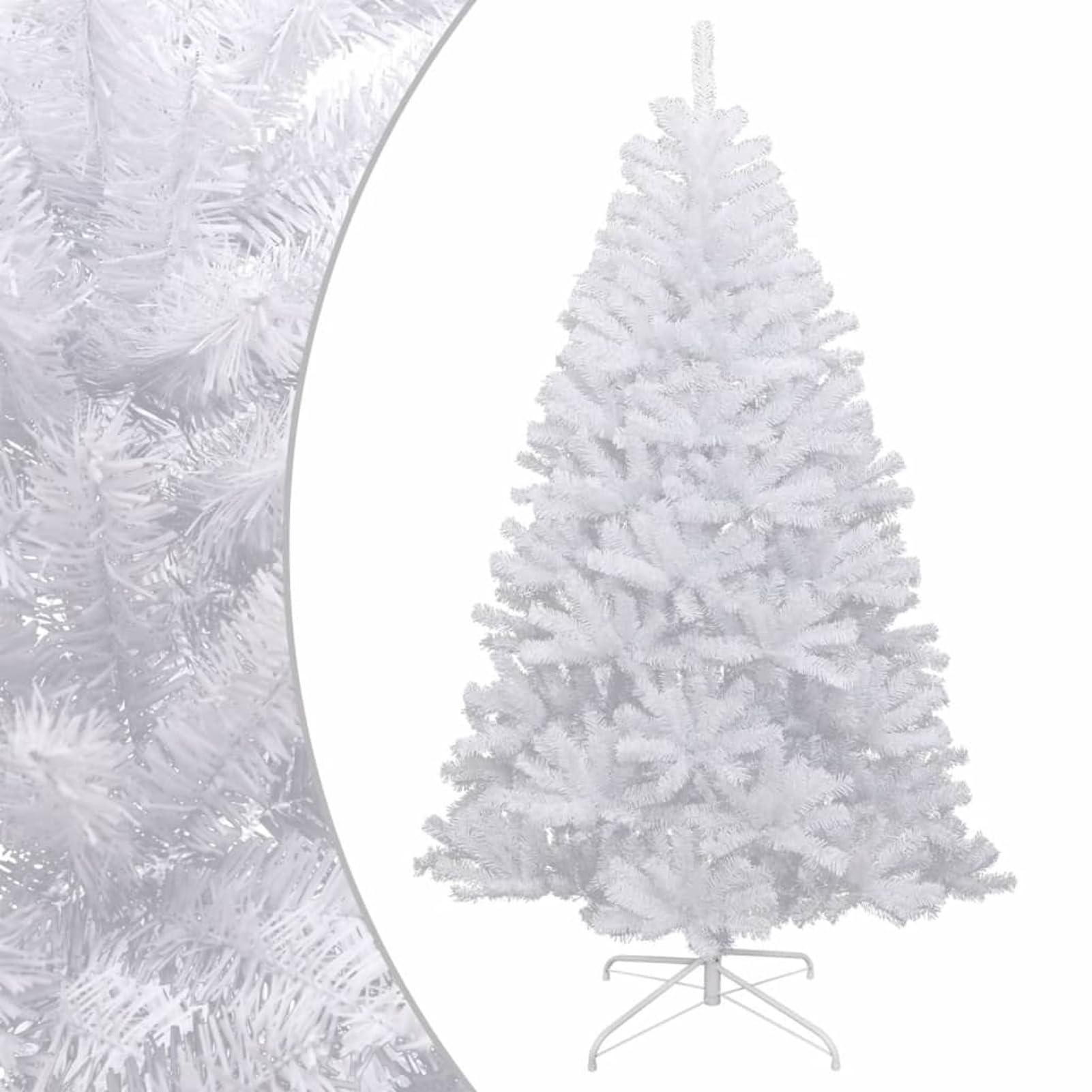 ShGaxin Árbol de Navidad Artificial con bisagras y Nieve flocada 120 cm, Christmas Tree Decorations, Abeto Artificial árbol, Arbol De Navidad 356772
