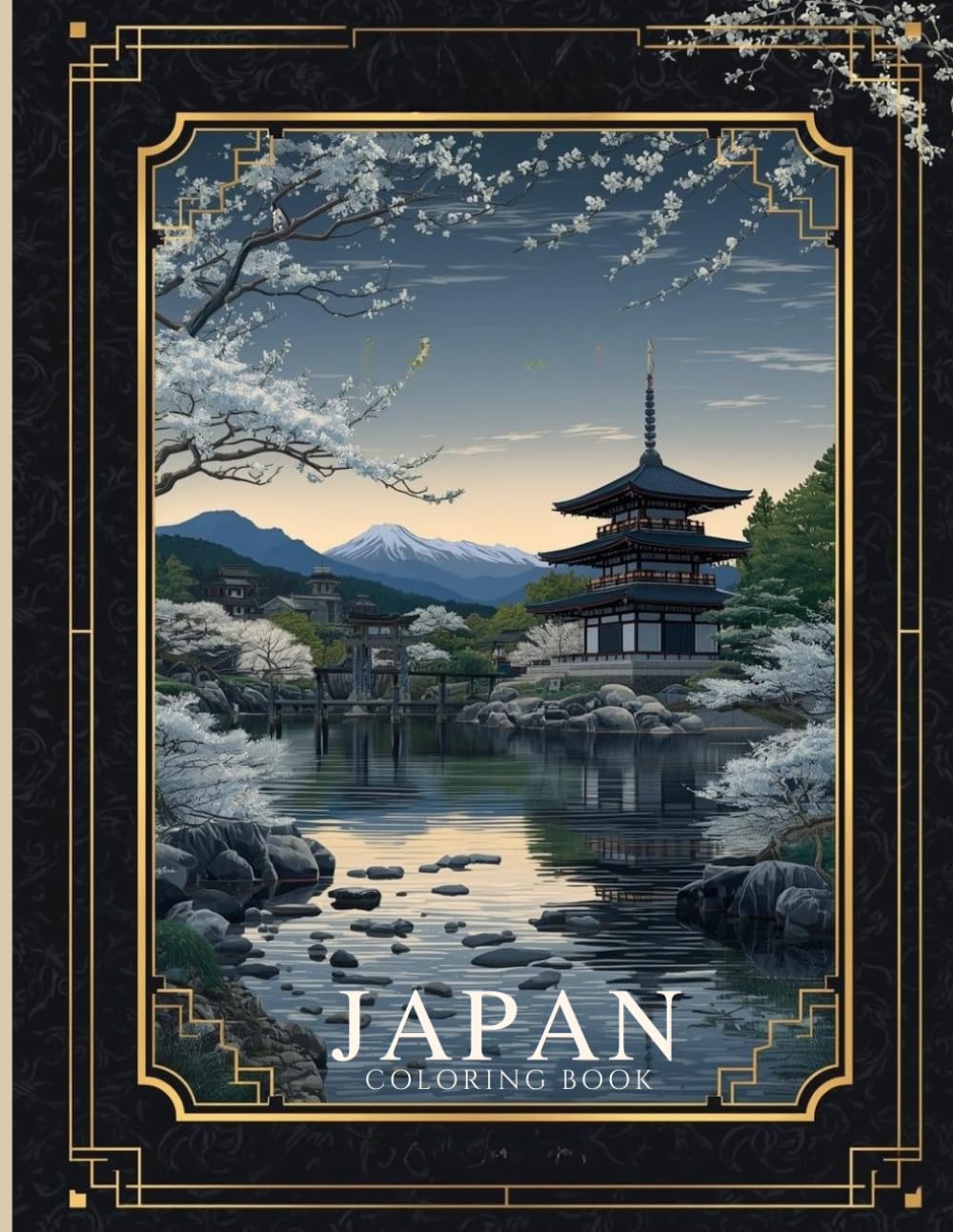 Stillness in Ink: An Adult Coloring Book for Calm, Focus, and Creative Escape