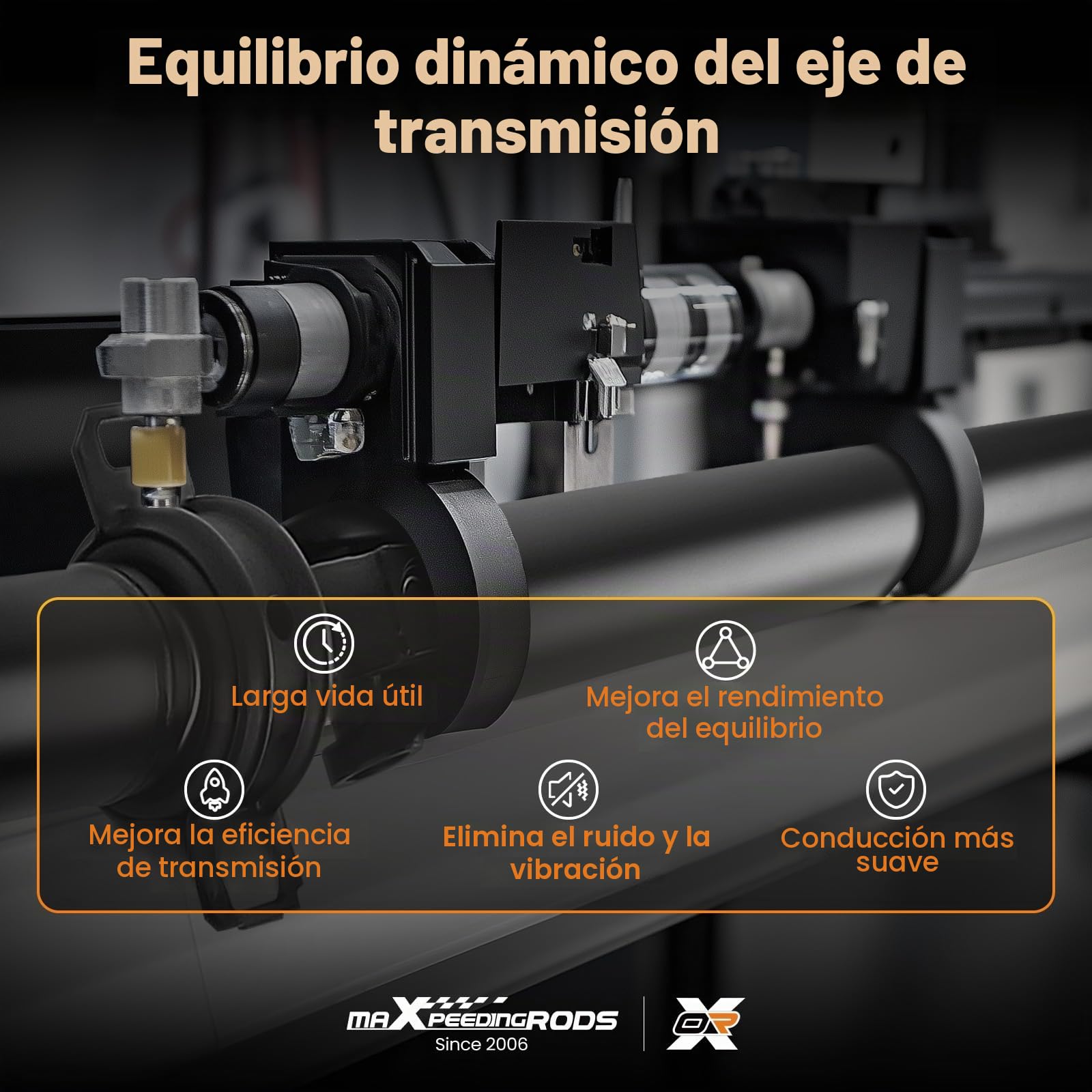 maXpeedingrods Eje de transmisión para Viano Vito Mixto W639 A6394103006