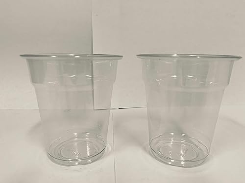 Miniatura 4 de Vasos desechables de plástico transparente de 8 onzas  Taza de PET transparente de alta calidad de 8 onzas (sin tapas) para bebidas frías, café