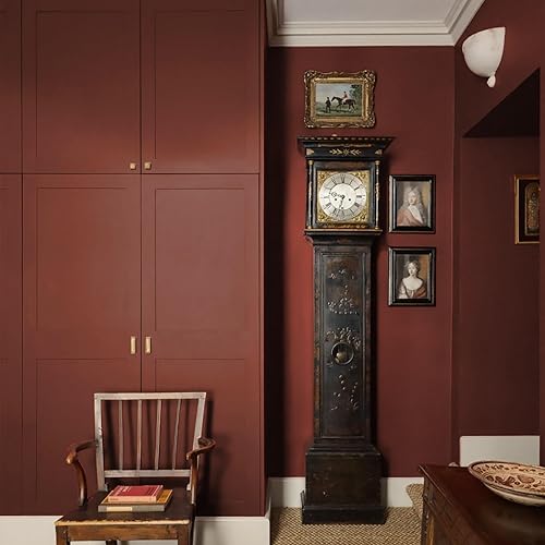 Miniatura 77 de Ismoon Papel tapiz morado para despegar y pegar, papel adhesivo morado sólido de 15.7 pulgadas, 236 pulgadas, extraíble, impermeable, para Rojo