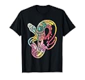 Vintage colorful Python owner gift snake lover T-Shirt