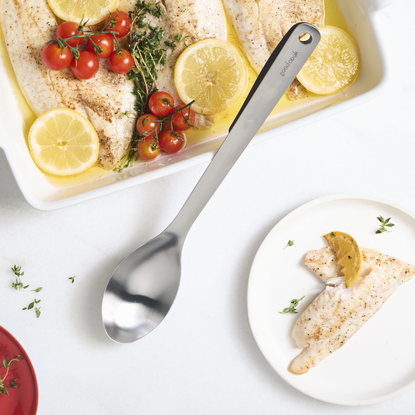 Good Cook Touch – Cucharón de acero inoxidable