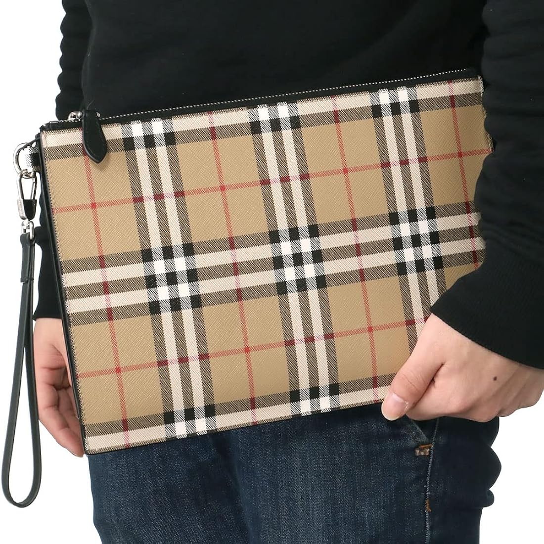 感謝報恩 バーバリー クラッチ セカンド ハンド バッグ ポーチ