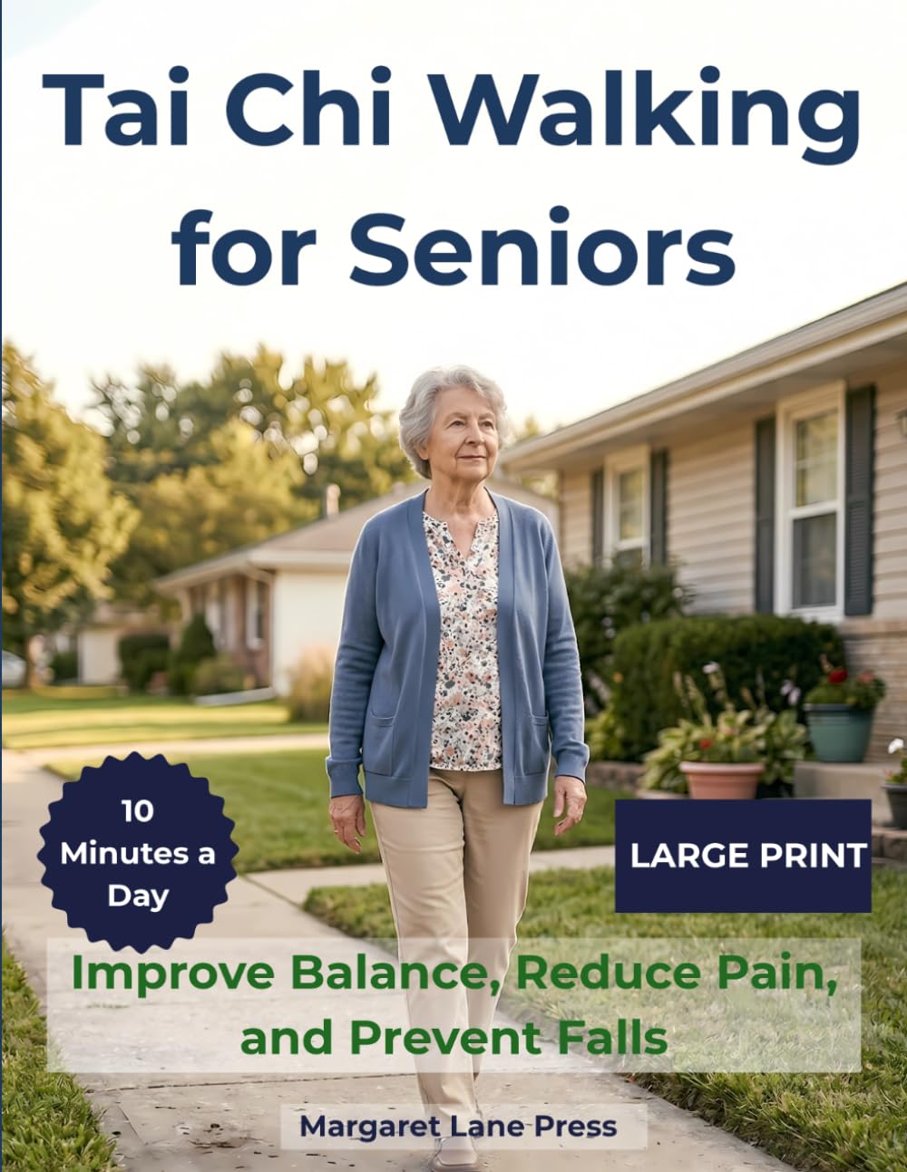 Tai Chi Walking for Seniors: Improve mobility, reduce pain, and overcome fear of falling with simple 10-minute routines designed to help you regain balance, stability, and confidence at home
