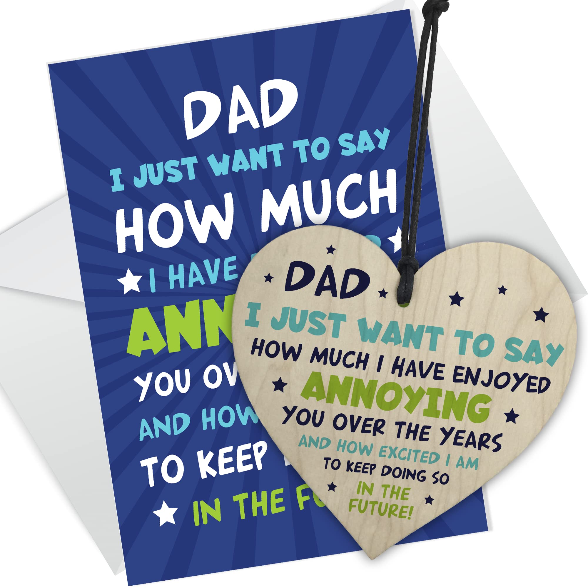Father's Day Card, Dad Birthday Card, Funny Father's Day Card For Dad From Daughter, Fathers Day Card From Son, Funny Birthday Card (Card)