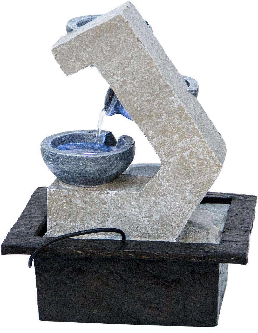 Zimmerbrunnen Beton-Optik