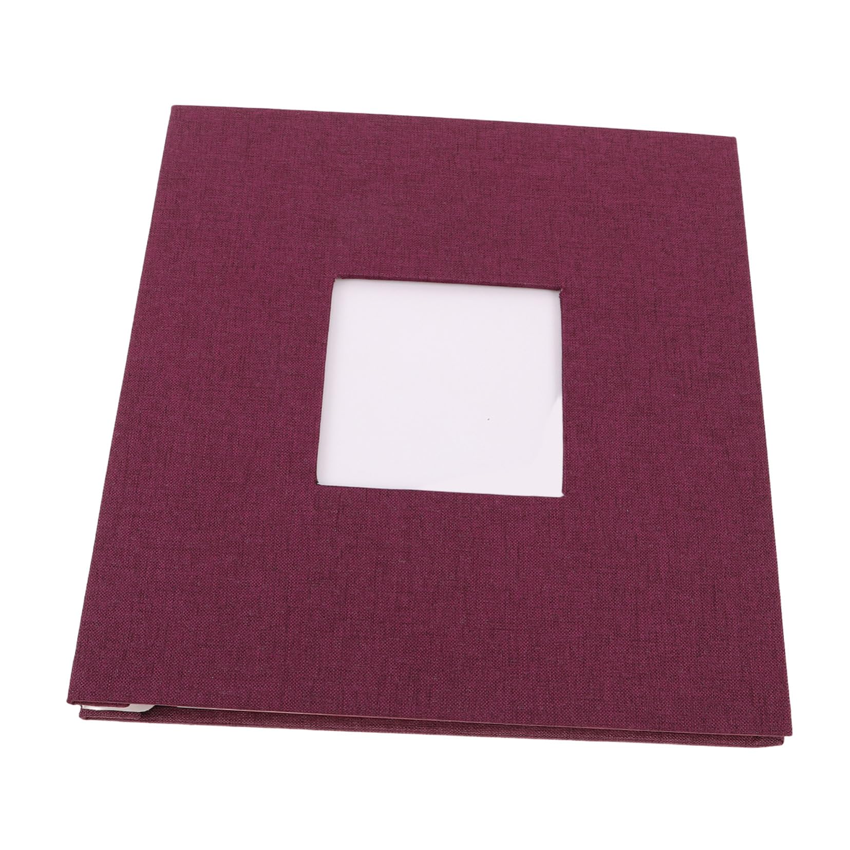 Album photo en lin iplusmile : le petit livre souvenir autocollant haut de gamme