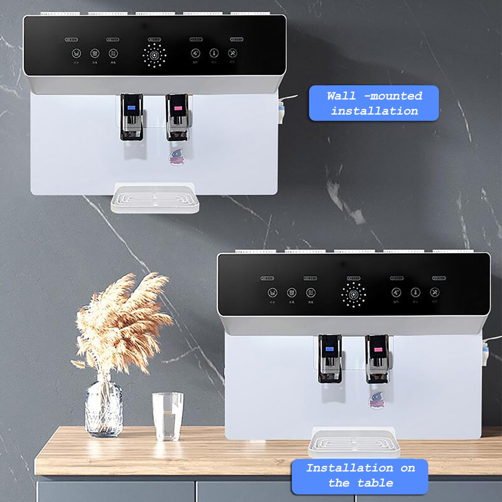 Sistema De Ósmosis Inversa De Encimera, Encimera De Filtro De Agua De Ósmosis Inversa De 5 Etapas, Diseño Sin Tanque, Diseño De Espacio De Espacio, Elimina El Cloro Y Los Metales Pesados
