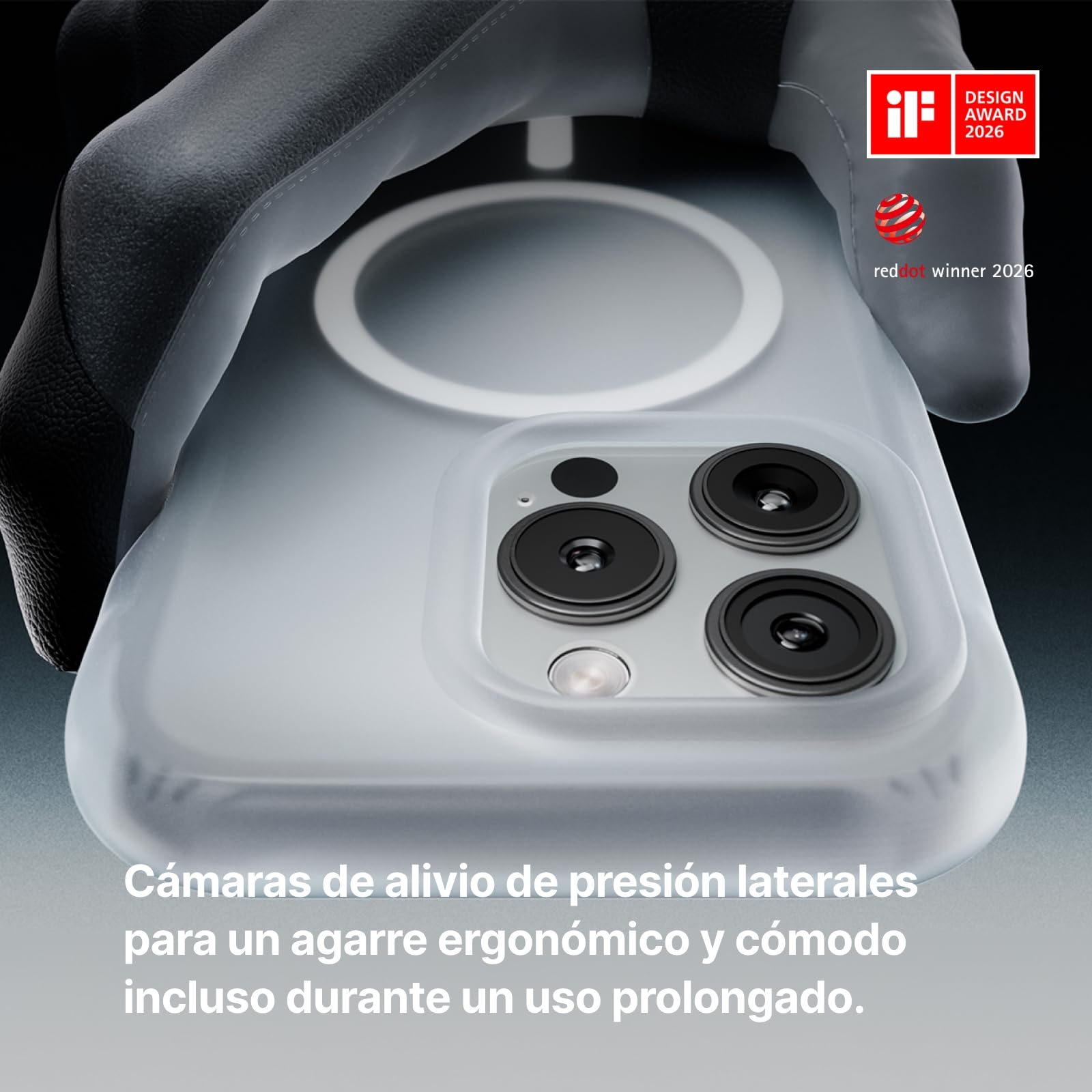 RhinoShield Funda AirX Apta para MagSafe e Galaxy S26 Ultra | Fuerza magnética superior, protección militar multicapa, máxima absorción de impactos y protección interna.
