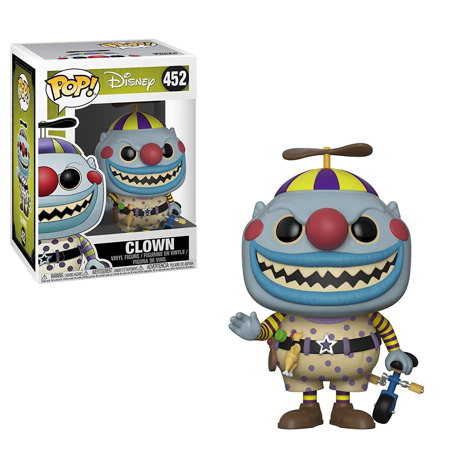 Amazon.com: Funko Pop Disney: Nightmare Before Christmas - Clown