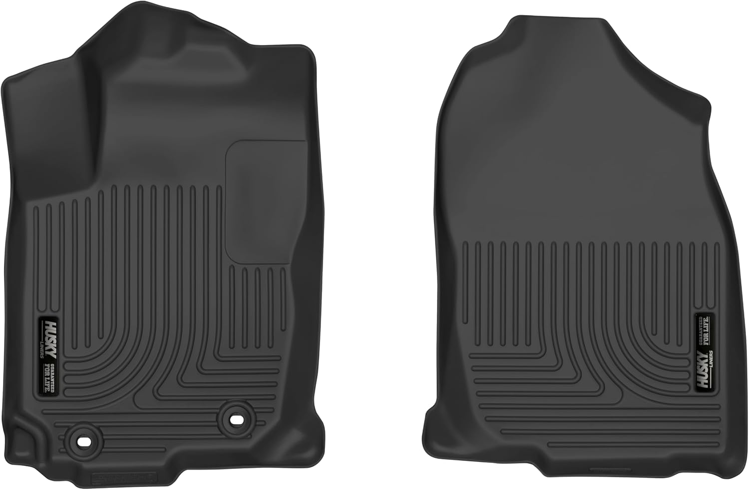 Husky Liners X-act Contour Floor Mats | Fits 2013 - 2018 Toyota RAV4 | Front Row, 2-pc Black - 52201