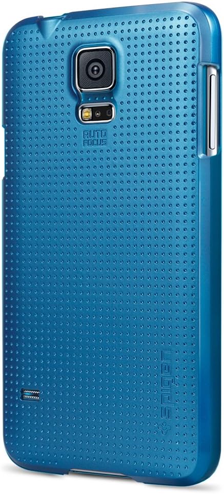 Spigen Ultra Fit Galaxy S5 Case with Premium Finish Coating for Samsung Galaxy S5 2014 - Electric Blue