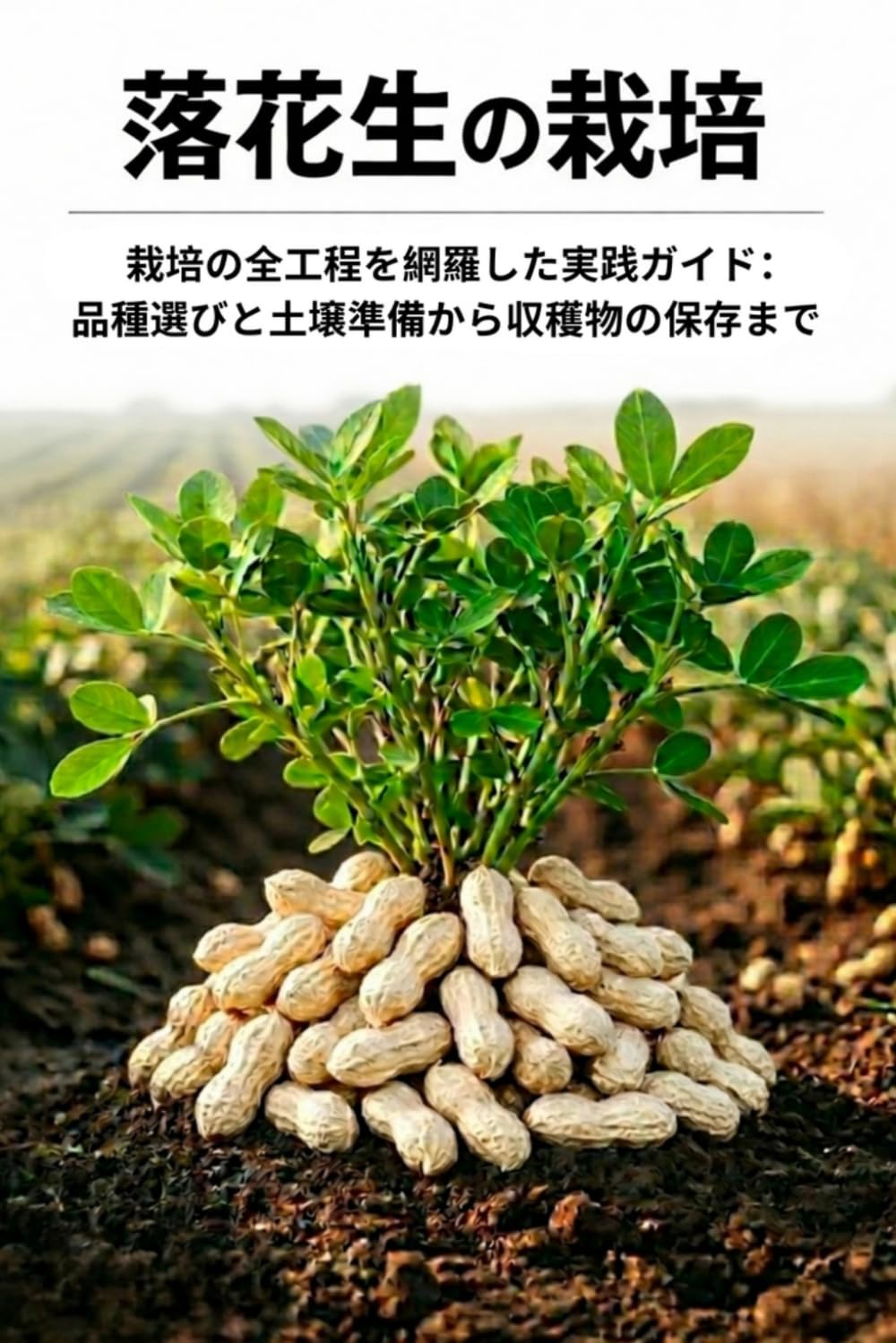 落花生の栽培: 栽培の全工程を網羅した実践ガイド：品種選びと土壌準備から収穫物の保存まで