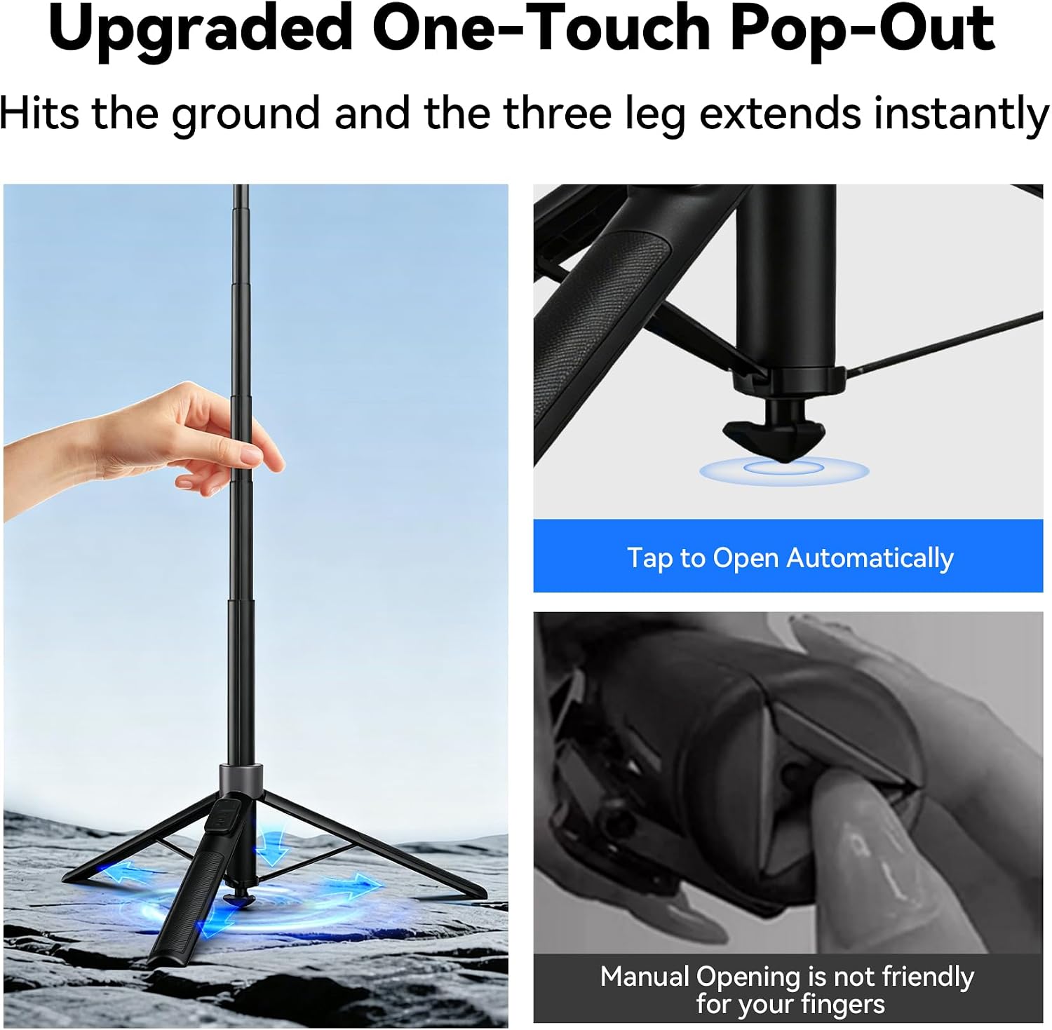 2026 Upgrade Auto Face Tracking Selfie Stick Tripod for iPhone with Light 360 °that Follows Your Movement 70.9" Phone Tripod Stand with Remote for Content Creator Vlog Live Stream Video Recording