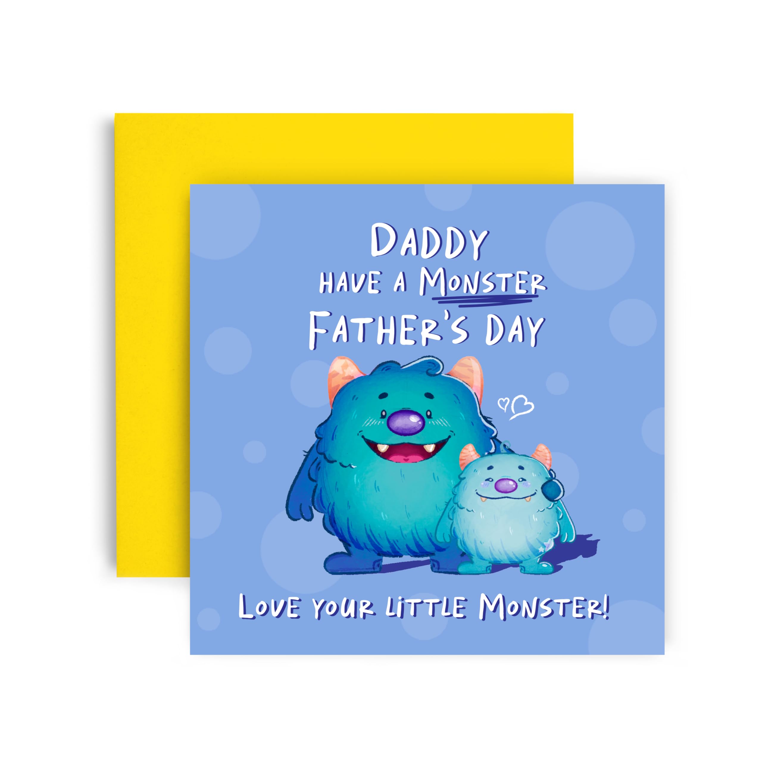 Huxters Vatertagskarte „Papa Hat Die Besten Kinder“ – 14,8 Cm, Aus 350 G/m² Papier, Mit Blauem Umschlag – Lustig & Persönlich