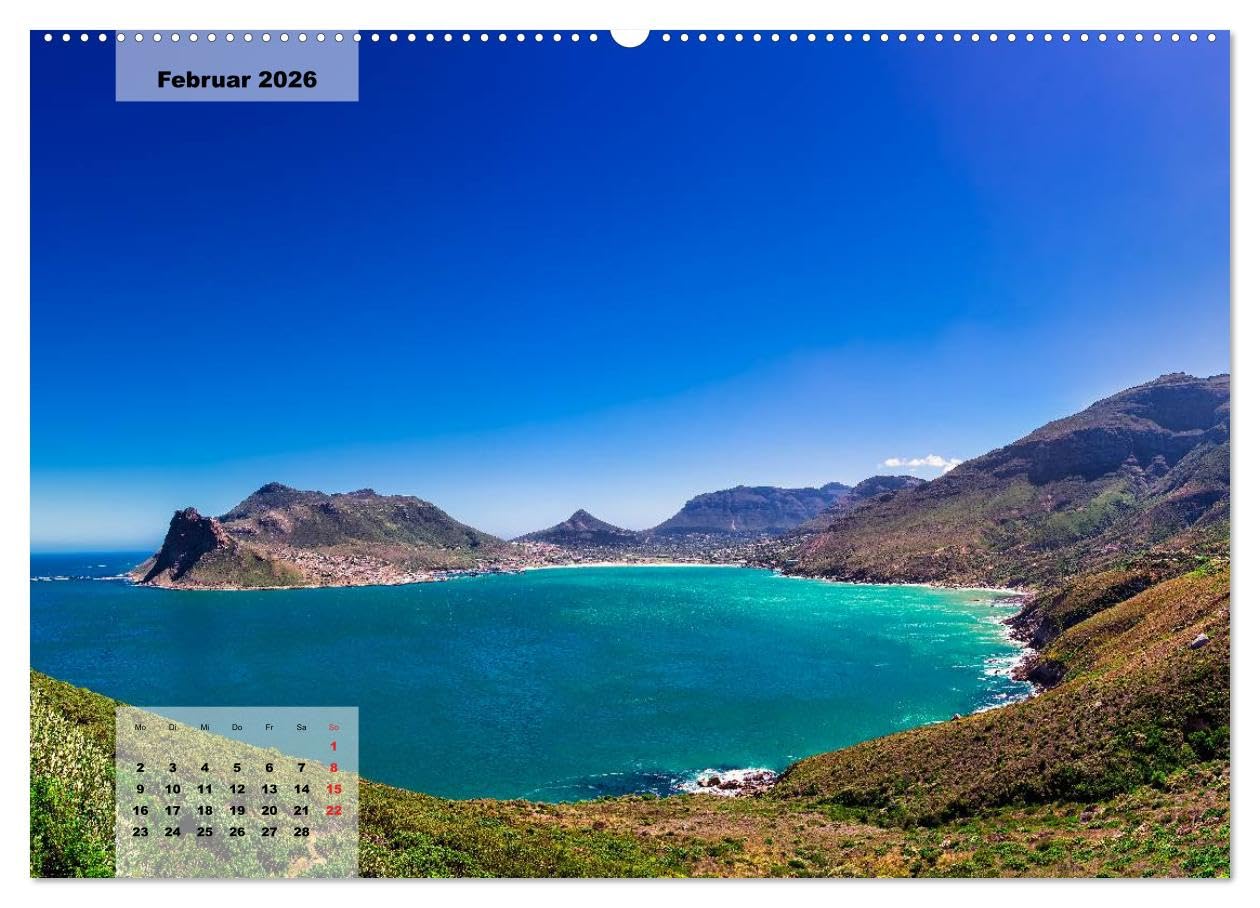 Südafrika – Kapstadt und Westkap (Wandkalender 2026 DIN A2 quer), CALVENDO Monatskalender: Südafrika entdecken - rund um Kapstadt und das Westkap (CALVENDO Orte)