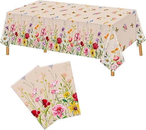 Vista 13 de Paquete de 2 manteles de serape mexicano desechables de 54 x 108 pulgadas, manteles de plástico a rayas mexicanas para fiestas de cumpleaños, bodas