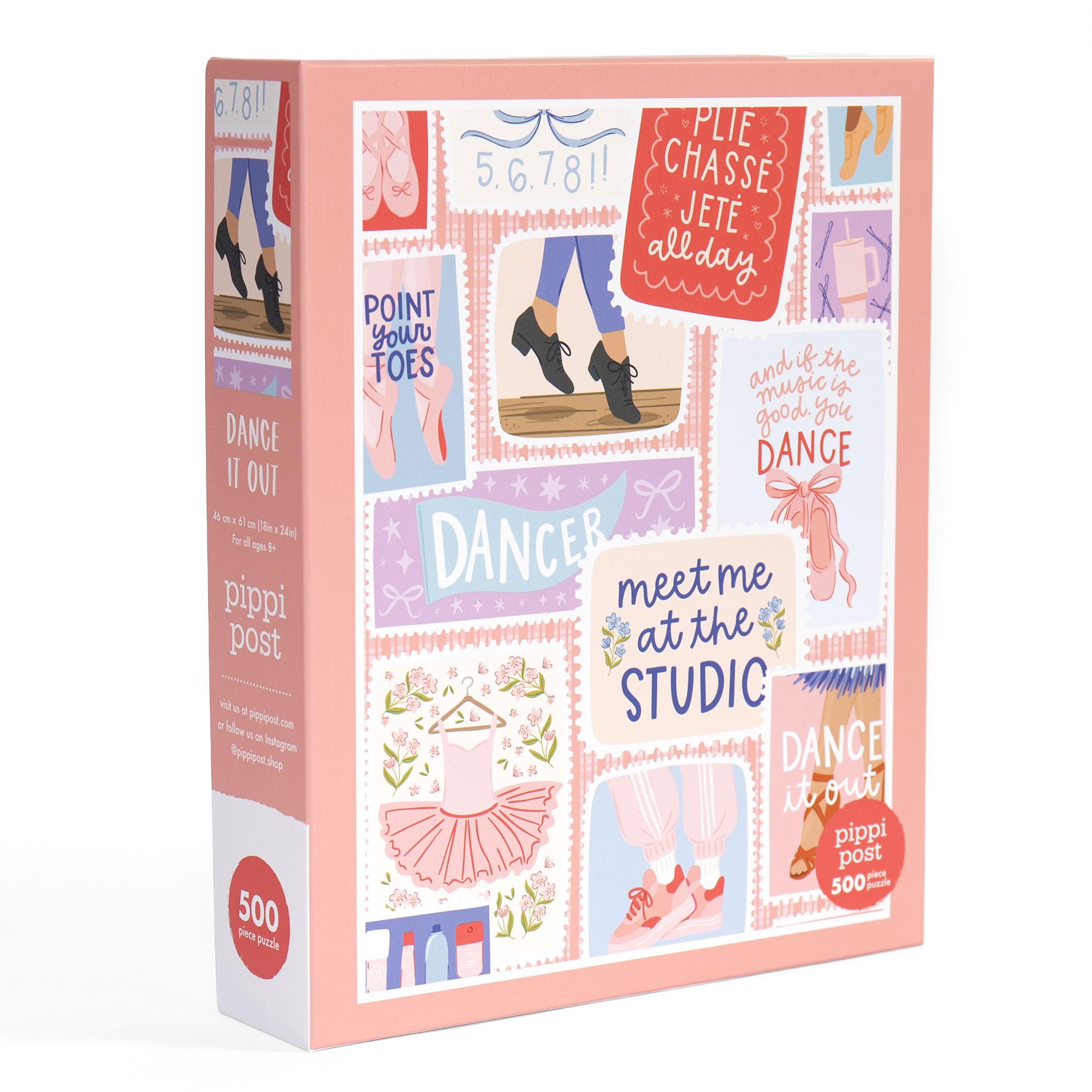 Pippi Post 500 Piece Puzzle, Jigsaw Puzzle for Adults (Dance It Out) โ image 1