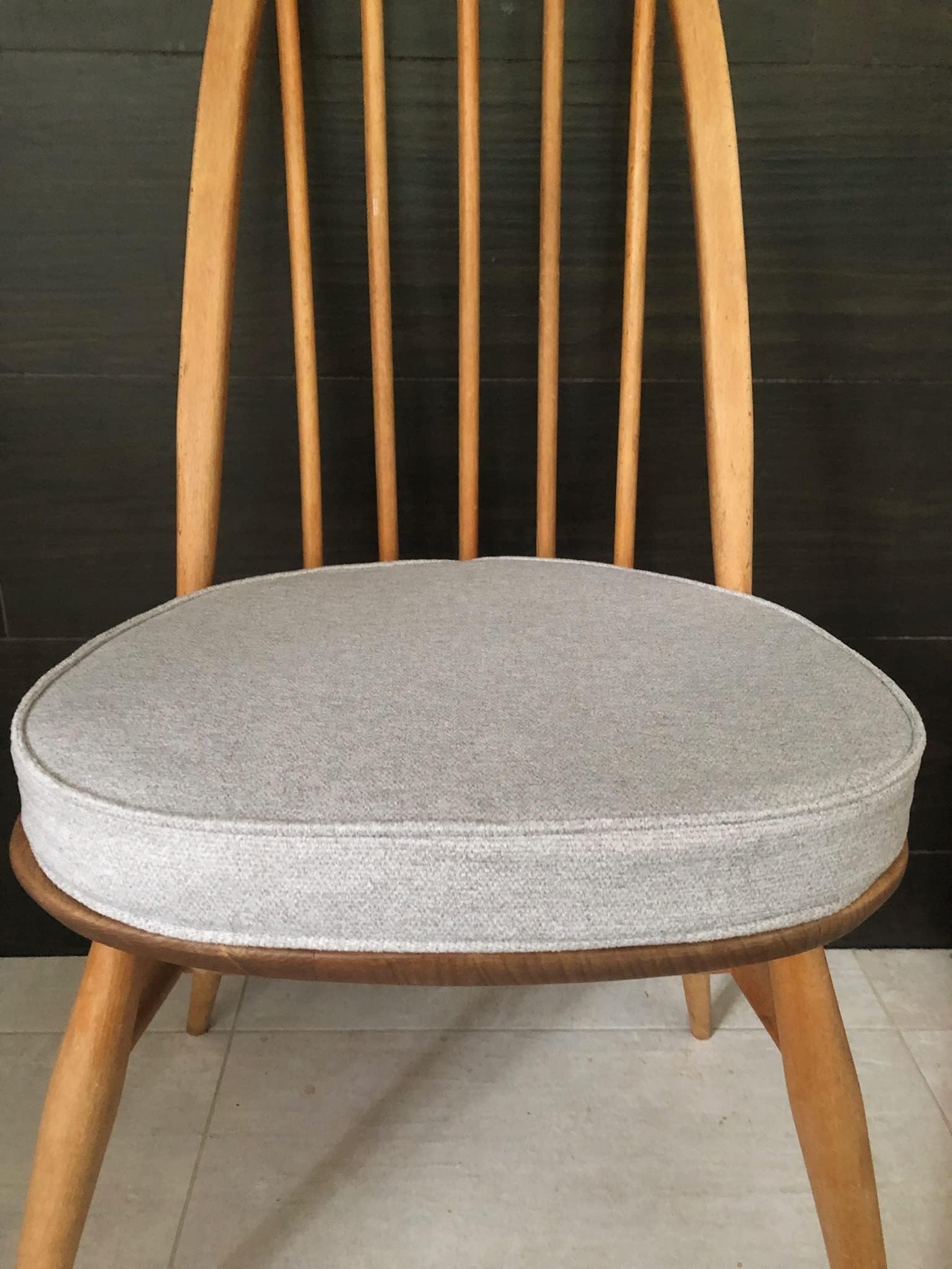 MyHome Seat pads / Cushions for Ercol Windsor dining chairs with straps