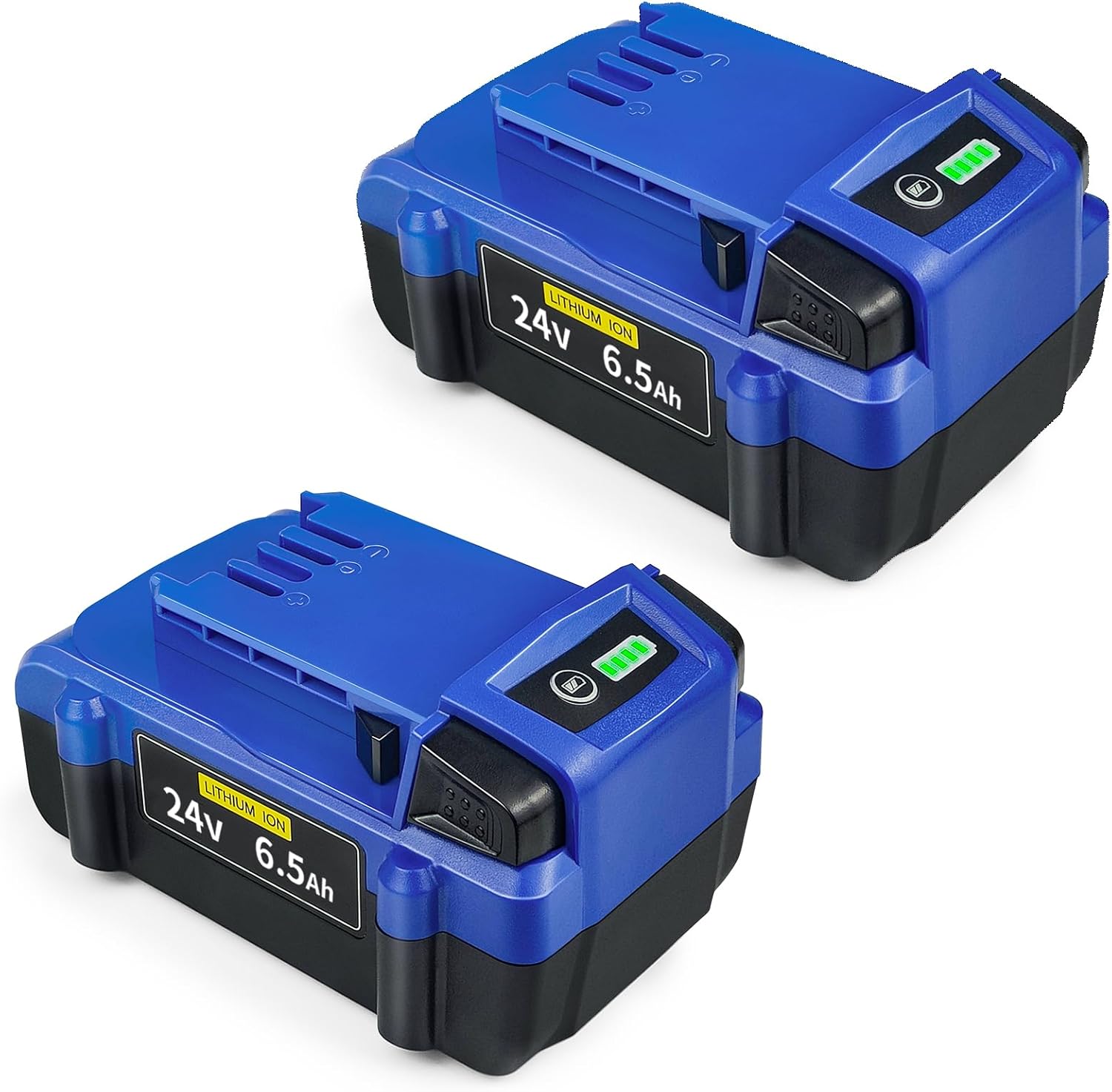 Replacement for Kobalt 24V Battery: 6.0Ah Lithium ion Compatible with 24-Volt Max Battery KB624-03 KB524-03 KB424-03 KB224-03 KB124-03 Suitable for All Kobalt 24 V Cordless Power Tool 2 Packs