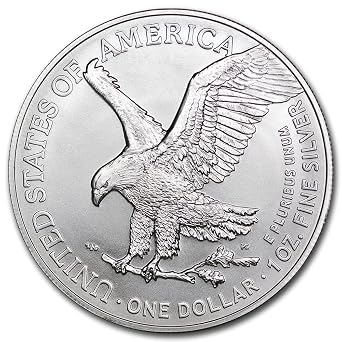 1986 - Present Lot of (5) 1 oz Silver American Eagle Coins $1 Seller BU