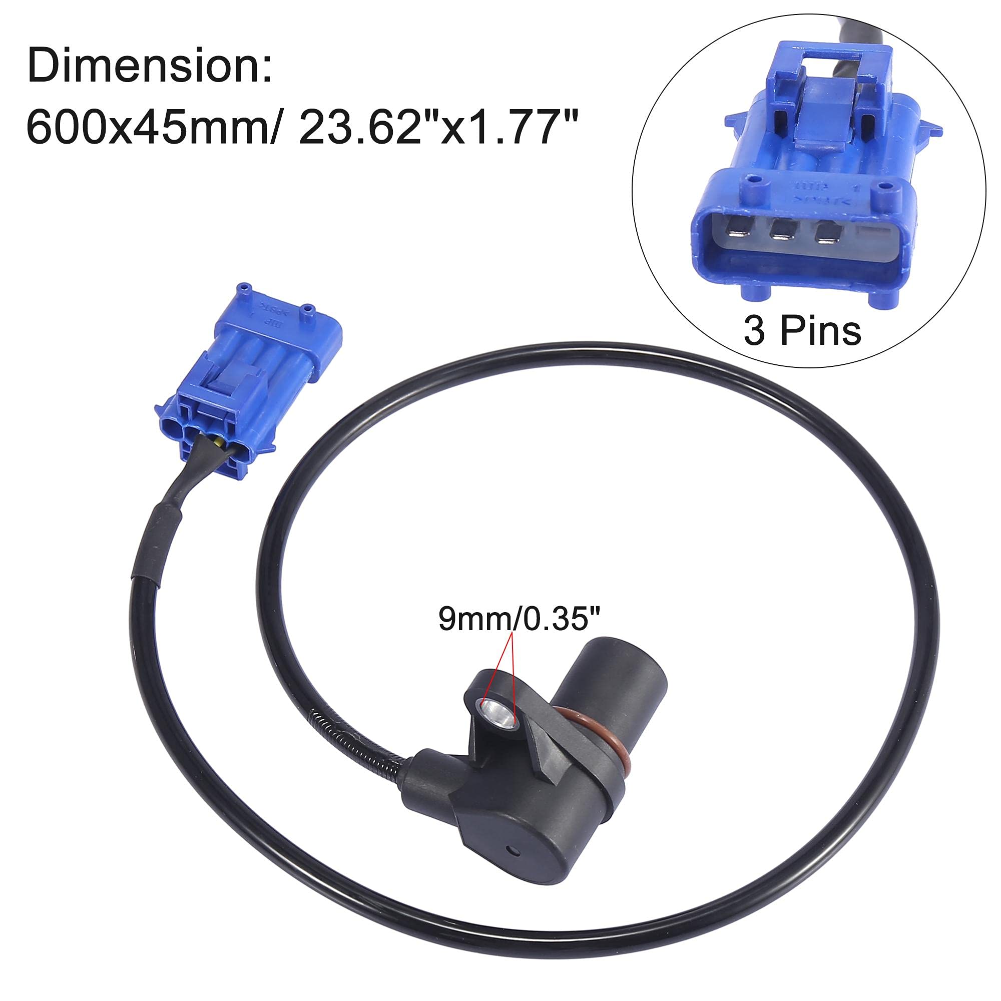 Amazon.com: X AUTOHAUX 55557326 Car Crankshaft Position Sensor for