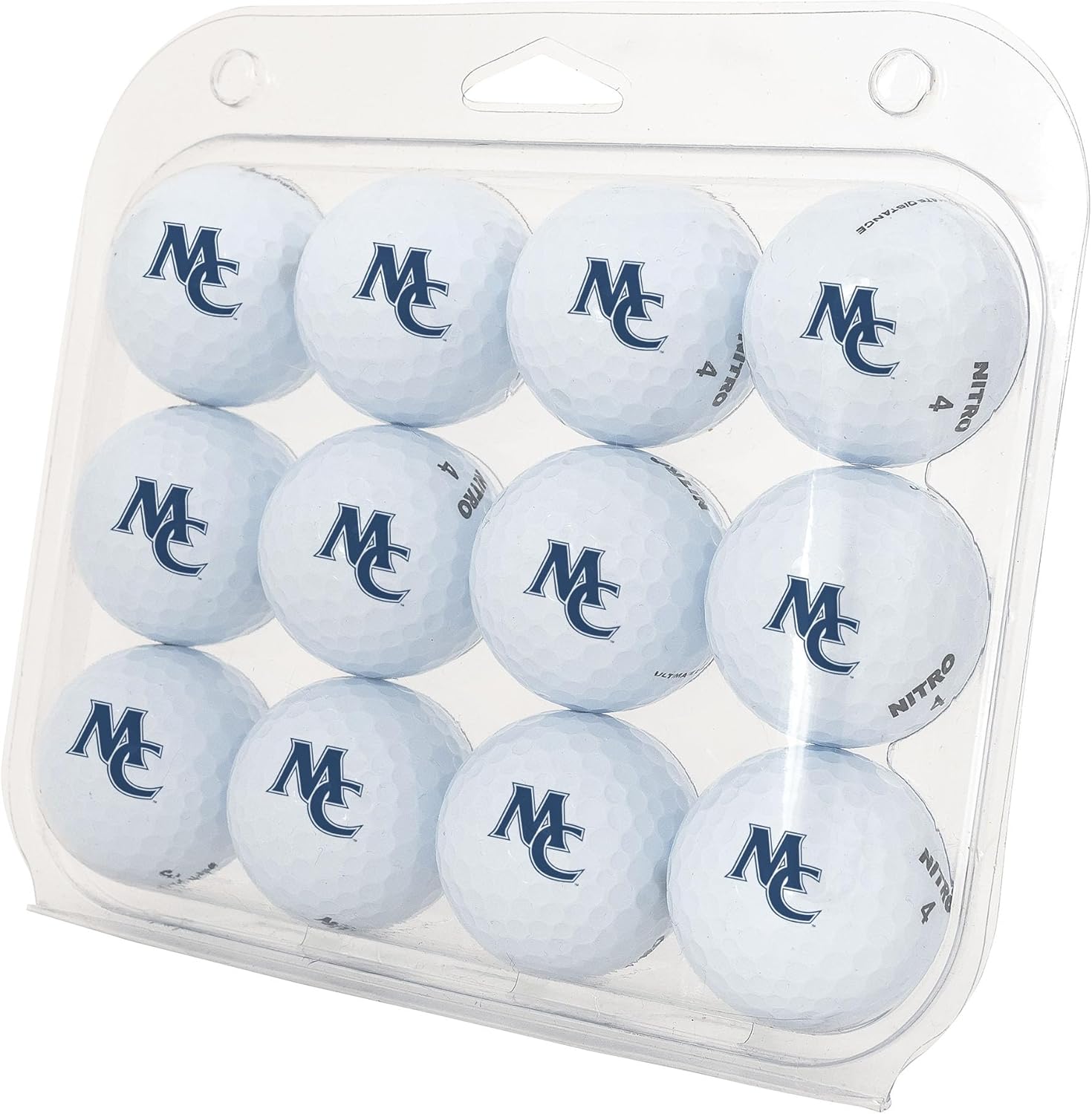 Desert Cactus Marietta College Golf Balls 12 Pack – MC Pioneers Full Color Dozen – Officially Licensed Sport Team Accessory