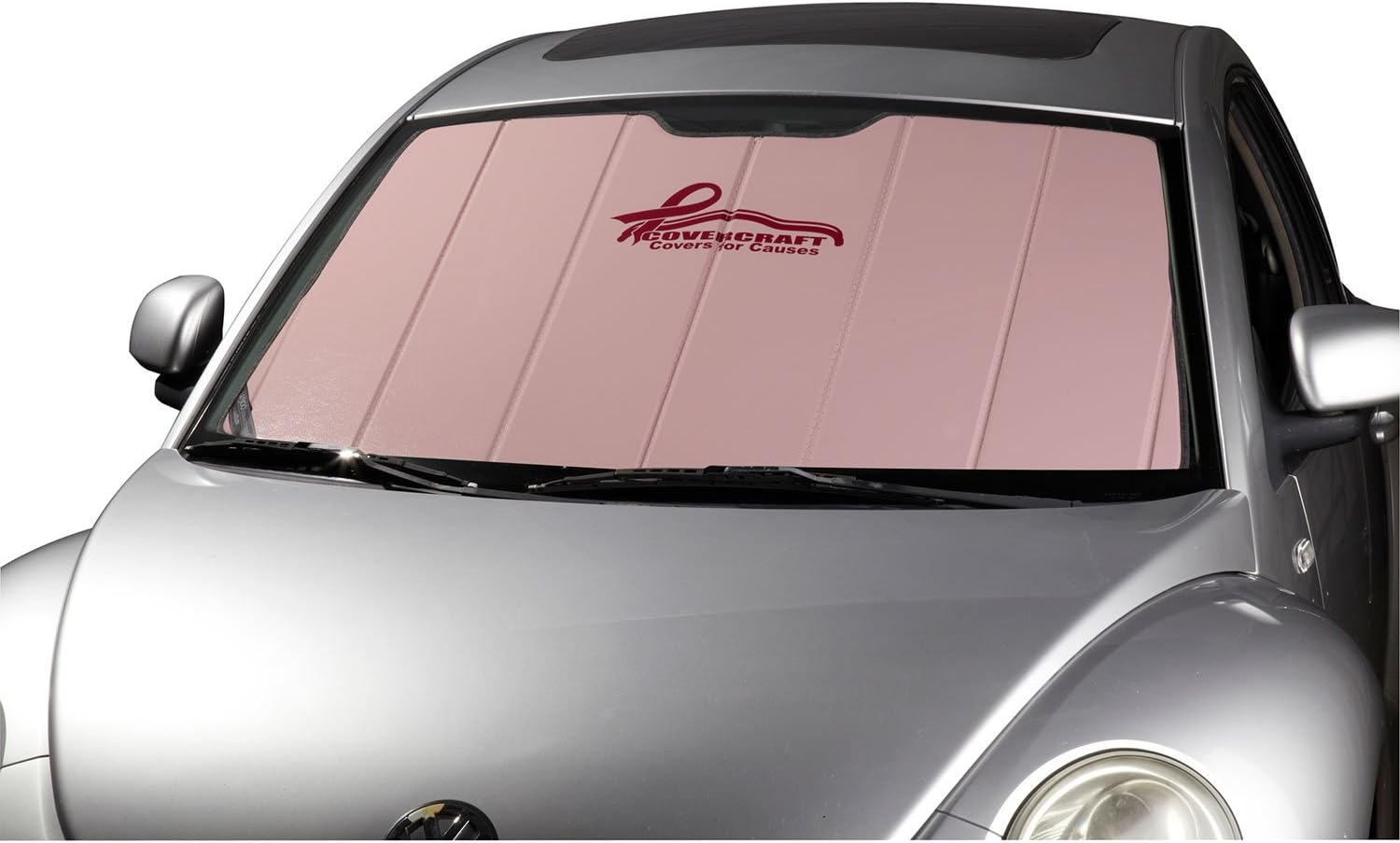 Covercraft UV11061PK Pink UVS 100 Custom Fit Sunscreen for Select Jaguar XF/XFR Models - Laminate Material, 1 Pack