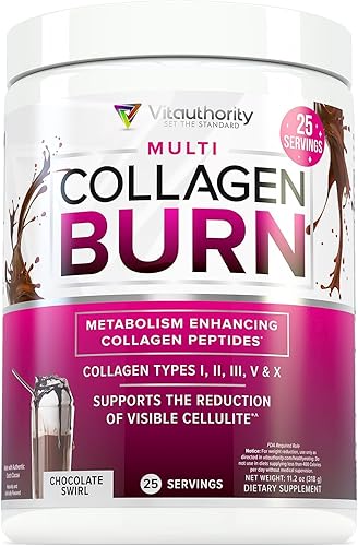 Vista 22 de Polvo de péptidos de colágeno hidrolizados para mujeres, adelgazante multicolágeno Burn Ultimate Beauty Complex con ácido hialurónico vitamina C