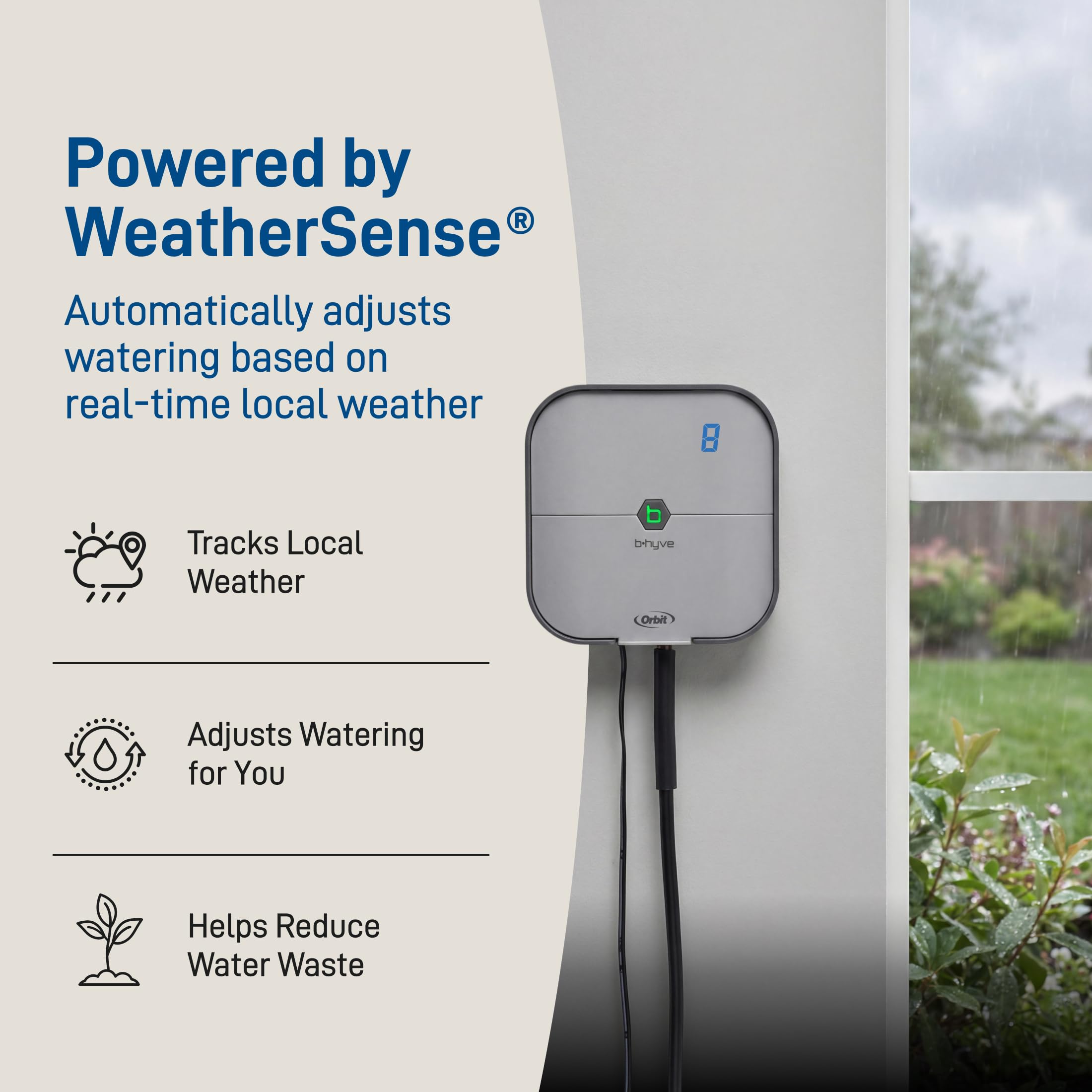 Orbit B-hyve 8-Zonen Smart Indoor Sprinkler Controller